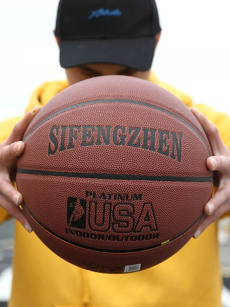 Leather Feel Game No. 6 Only for Pupils Basketball