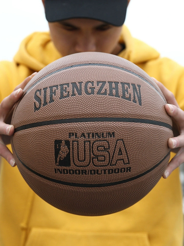 Leather Feel Game No. 6 Only for Pupils Basketball