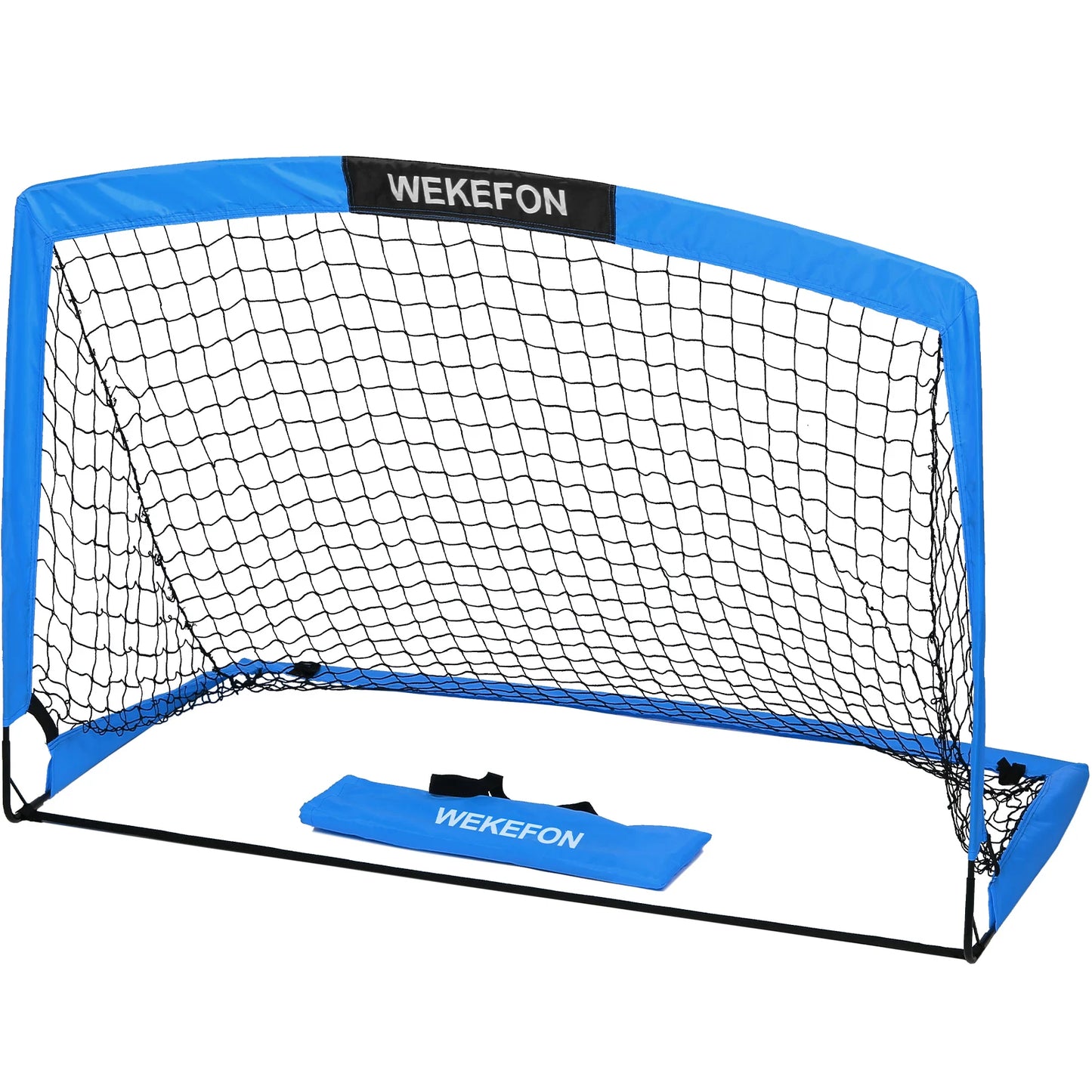 Soccer Goal 5' x 3.1' Portable Soccer Net with Carry Bag for Backyard Games and Training for Adults Youth Kids Soccer Practice