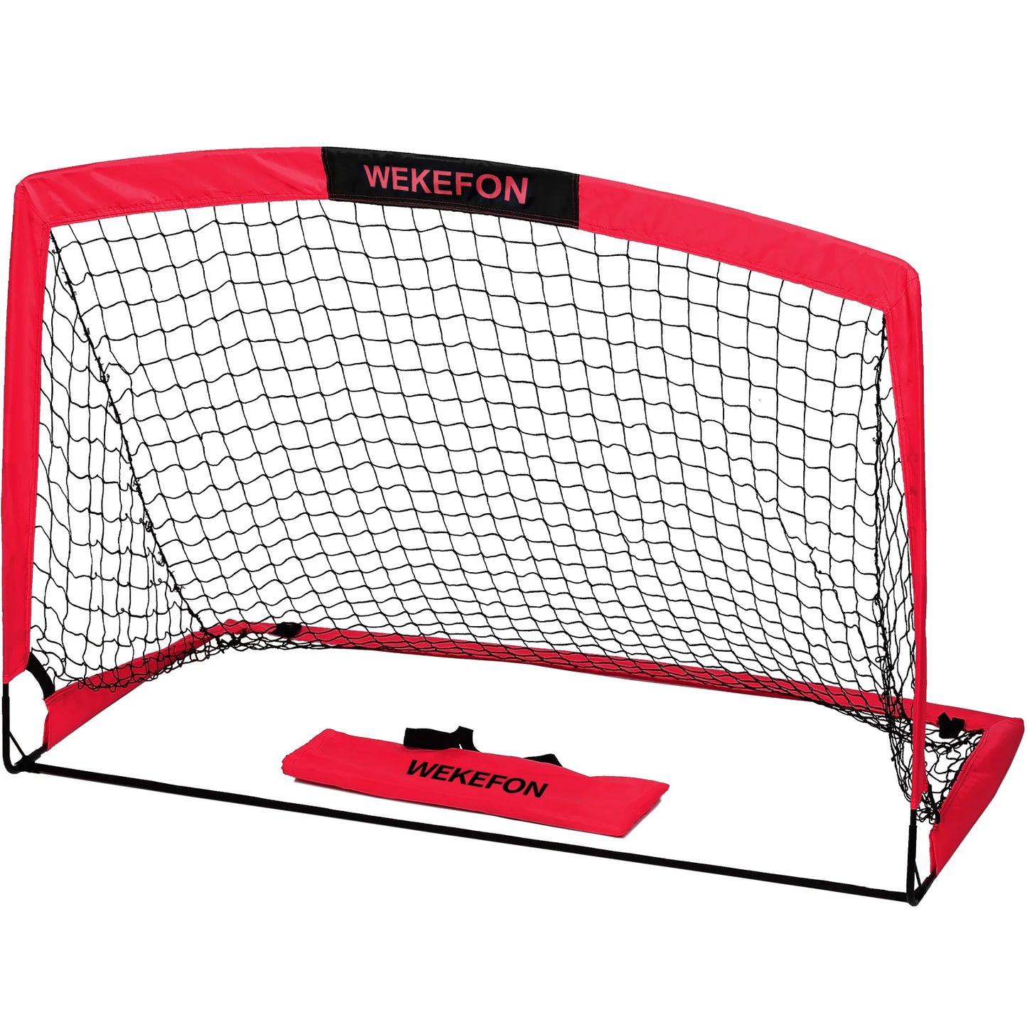 Soccer Goal 5' x 3.1' Portable Soccer Net with Carry Bag for Backyard Games and Training for Adults Youth Kids Soccer Practice