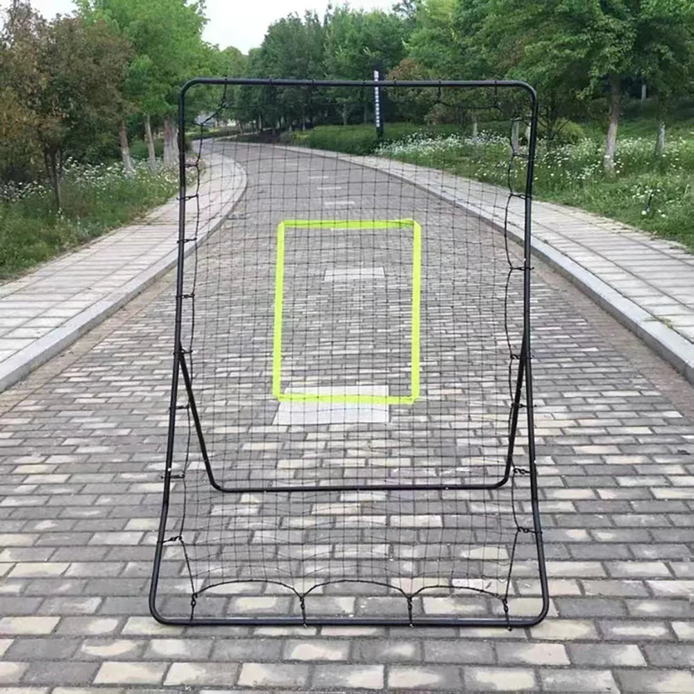 Portable Baseball Training Device Soccer Rebounder Rebound Net For Kids Teens & All Ages, Easy Set Up & Perfect Storage