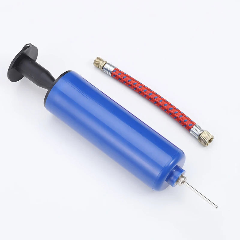 10pcs Ball Pump Set Hand Pump 6inch Inflator Portable Ball Volleyball Football Basketball Inflating Pump Tools with Air Hose