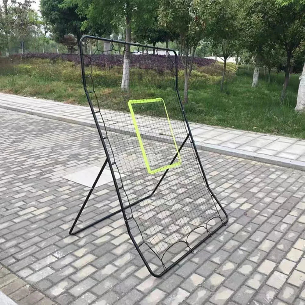 Portable Baseball Training Device Soccer Rebounder Rebound Net For Kids Teens & All Ages, Easy Set Up & Perfect Storage