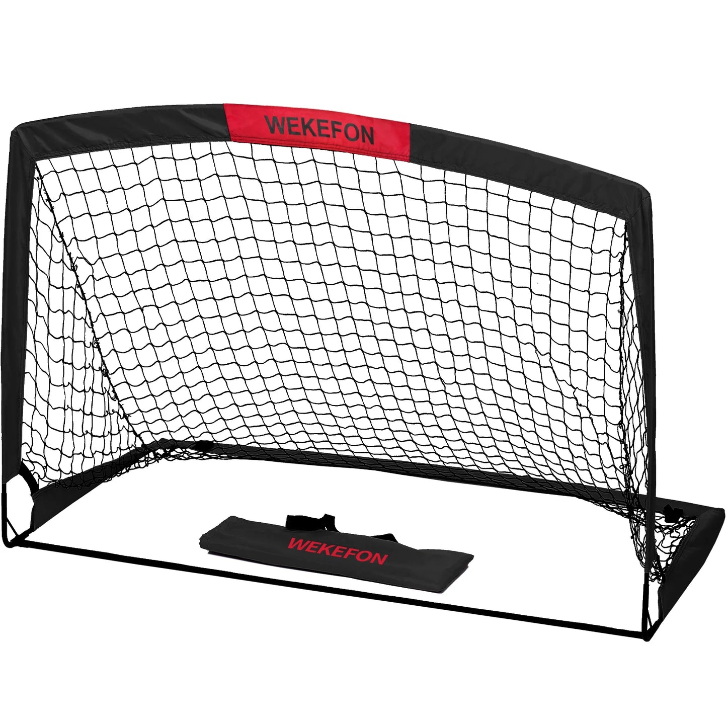 Soccer Goal 5' x 3.1' Portable Soccer Net with Carry Bag for Backyard Games and Training for Adults Youth Kids Soccer Practice