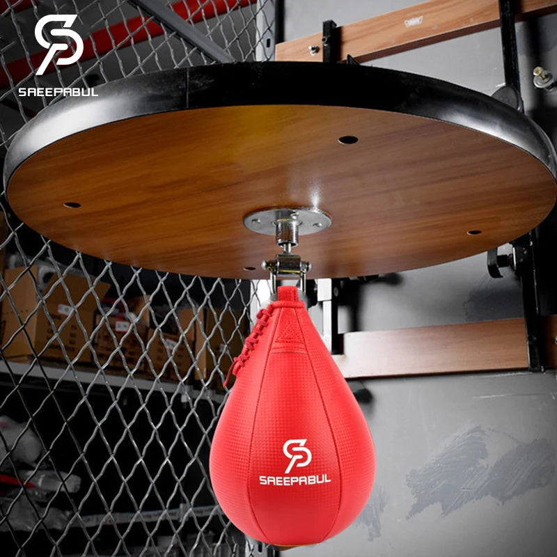 Free Shipping Swivel+Speed Ball Fitness Boxing Pear Speed Ball Set Reflex Boxing MMA Punching Speed Bag Speed Ball Accessory