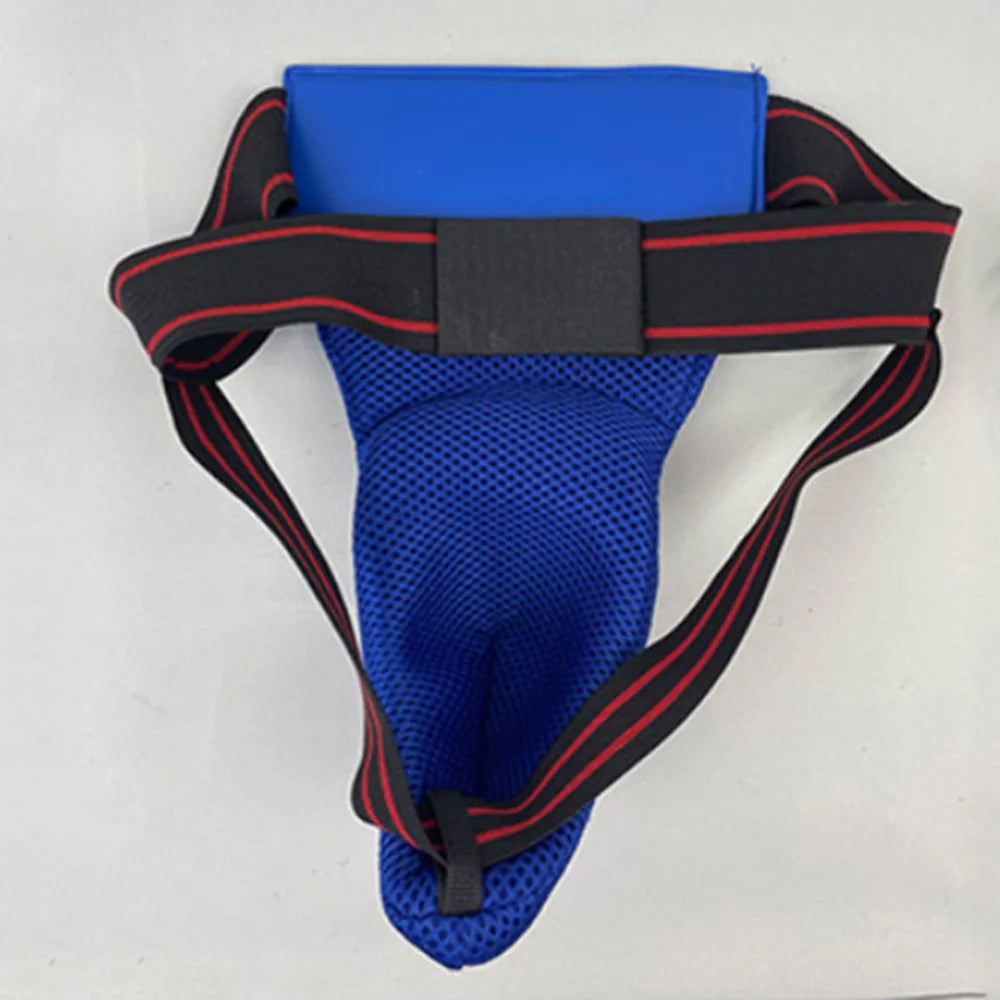 Adjustable Crotch Protector Jockstrap Taekwondo Groin Protector Cup Groin Guard Sports Safety Boxing Protection Jockstrap