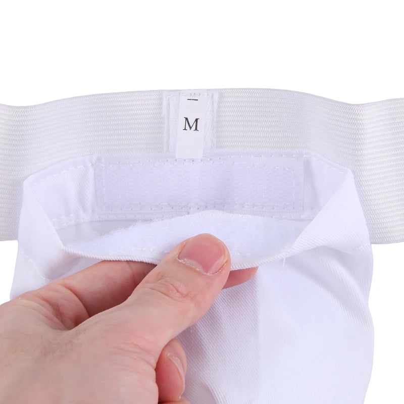 Groin Protector Cup Men, Boxing Kickboxing Muay Groin Guard, Ventilated Adjustable, Karate Fighting Training