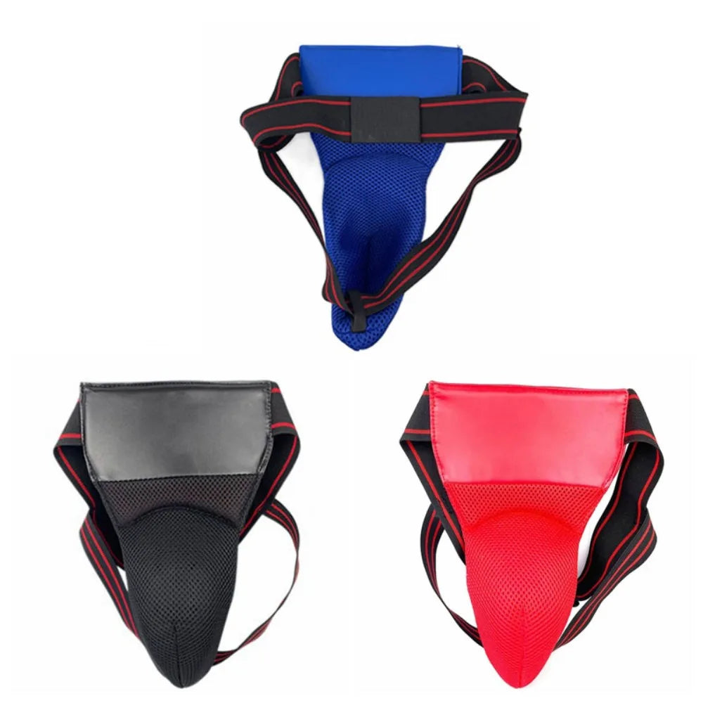 Adjustable Crotch Protector Jockstrap Taekwondo Groin Protector Cup Groin Guard Sports Safety Boxing Protection Jockstrap