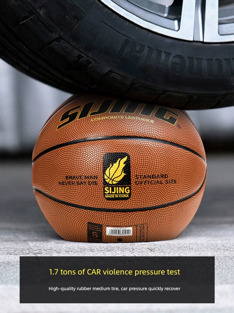 Genuine Goods Real Leather Hand Feel Standard Game Outdoor Basketball