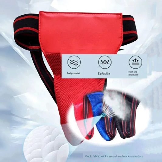 Adjustable Crotch Protector Jockstrap Taekwondo Groin Protector Cup Groin Guard Sports Safety Boxing Protection Jockstrap